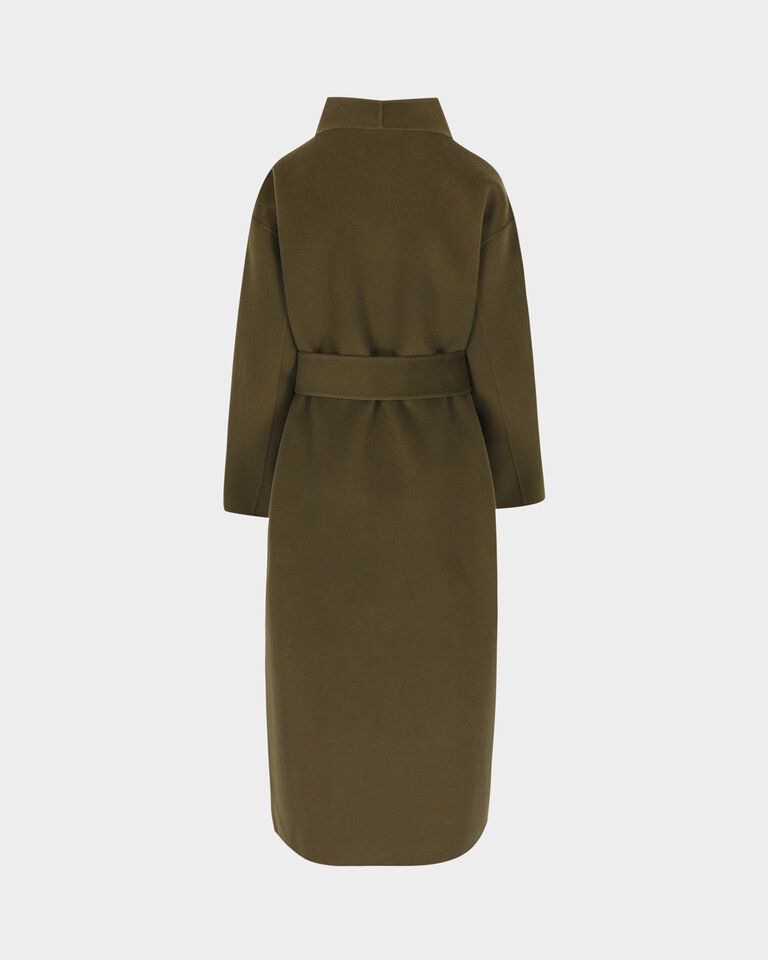 Rhune Chocolate Coat Olive Green