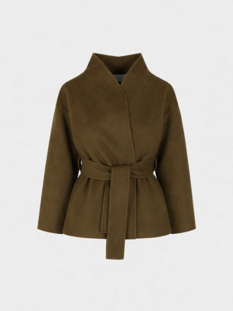 Rhune Chocolate Coat Short Olive Green