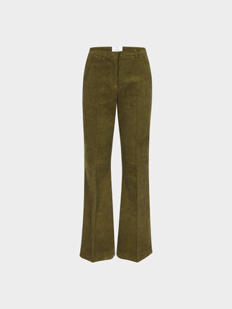 Rhune Rey Tailored Flaired Pants Brown
