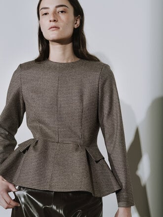 Rhune Ida Long Sleeves Pied De Coq
