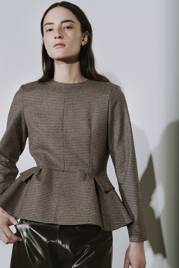 Rhune Ida Long Sleeves Pied De Coq