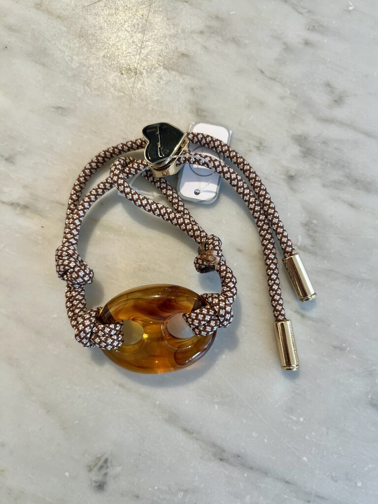 Nilu Pig bracelet caramel