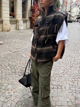 Tartan waistcoat