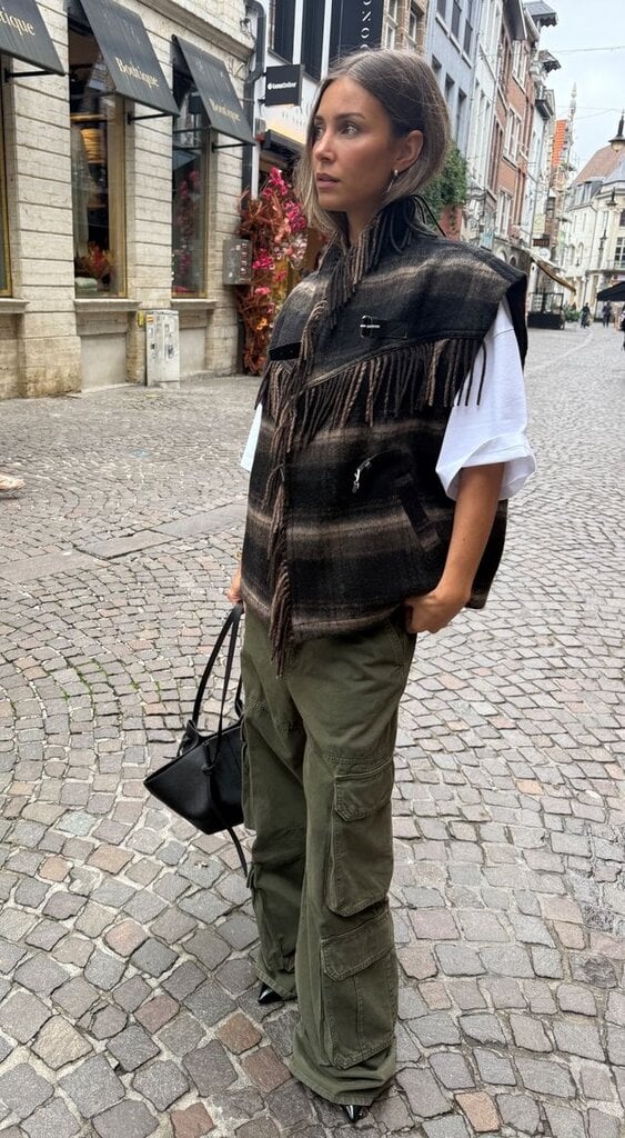 Tartan waistcoat