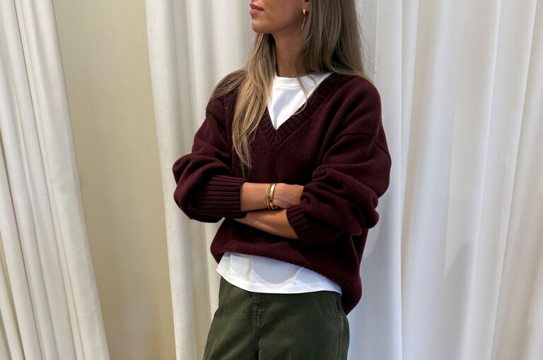 Rhune Phoebe Knit bordeaux