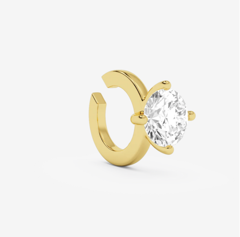 Billion Avenue Solitaire classic earcuff