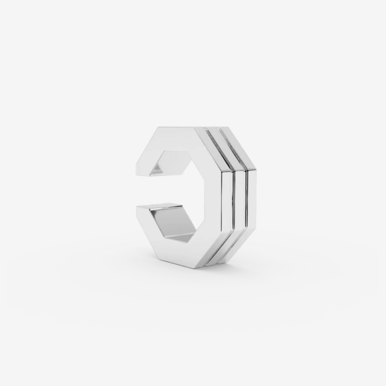 Billion Avenue Edge small stripe earcuff