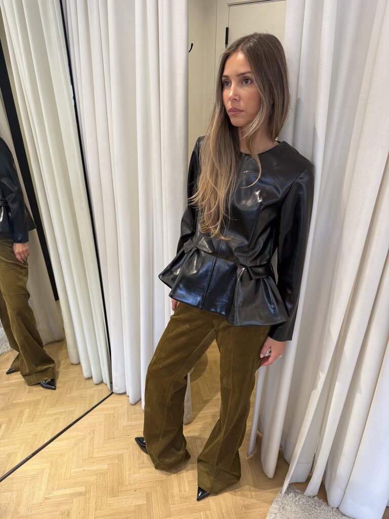 Rhune Rey Tailored Flaired Pants Brown
