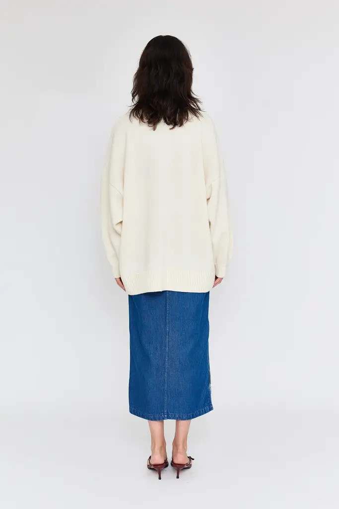 Studio Clique Oversized cardigan cream
