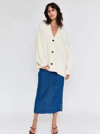 Studio Clique Oversized cardigan cream