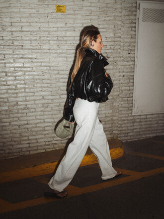 Rhune Grace Balloon Pants white