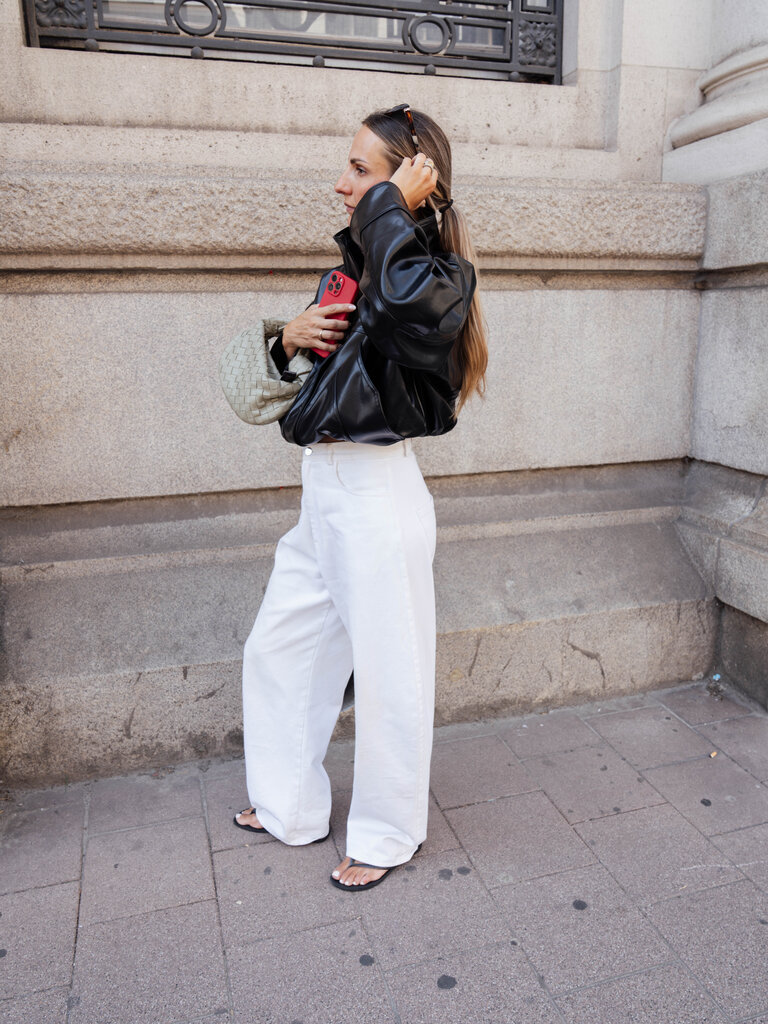 Rhune Grace Balloon Pants white