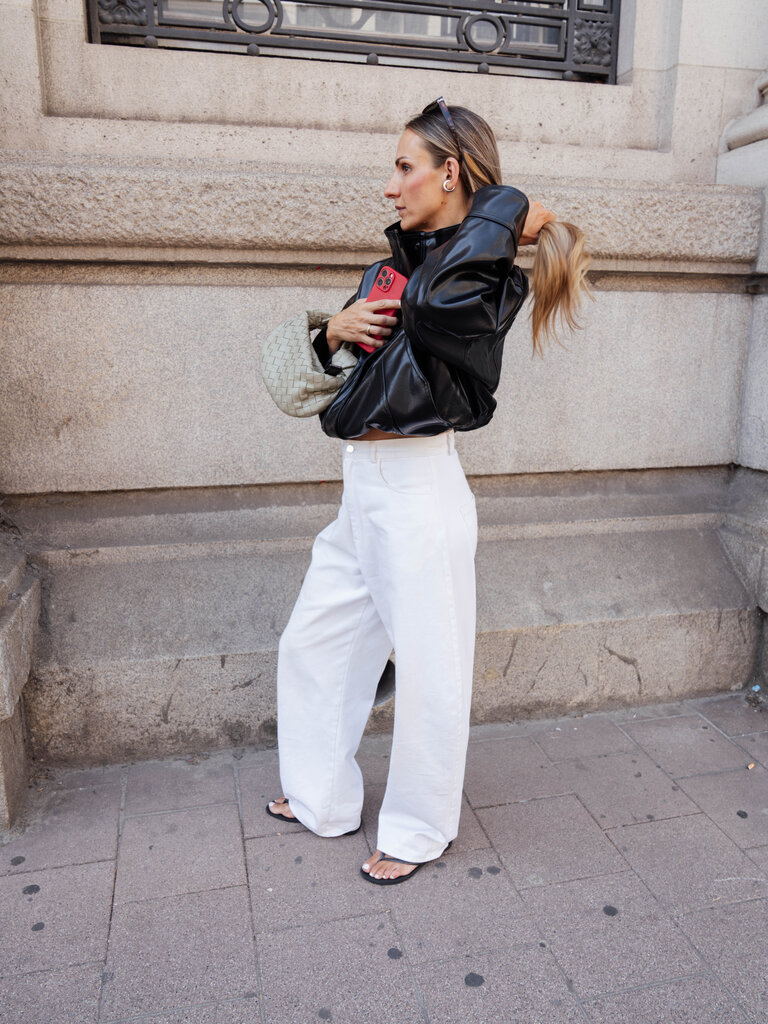 Rhune Grace Balloon Pants white