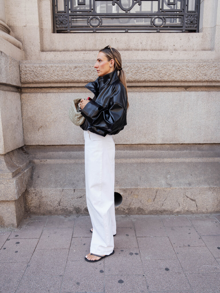 Rhune Grace Balloon Pants white