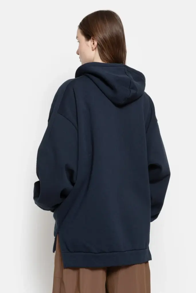 Oversized hoodie navy