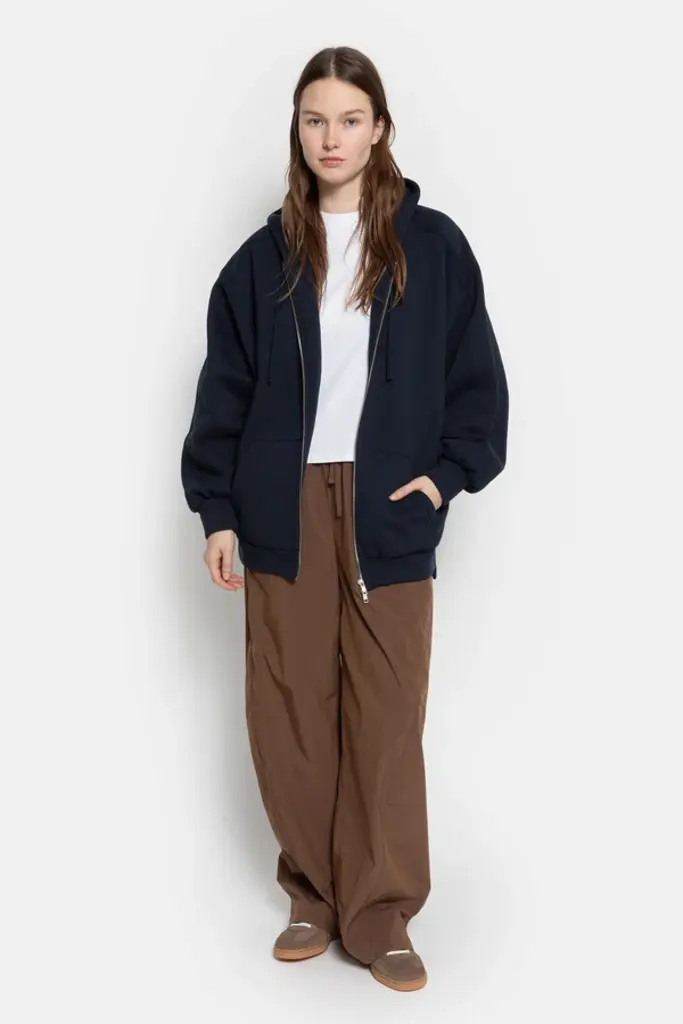 Oversized hoodie navy