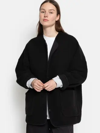 Oversized jacket black