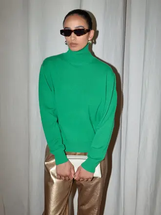 Collectors Club Turtleneck green