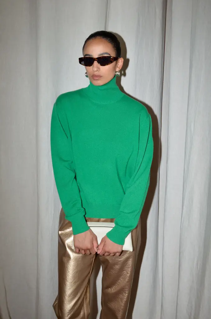 Collectors Club Turtleneck green