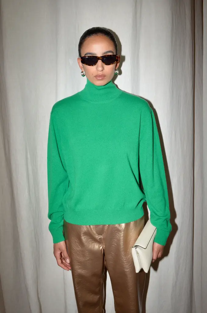 Collectors Club Turtleneck green