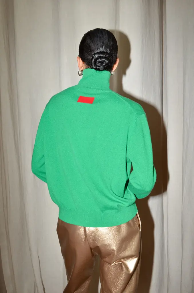 Collectors Club Turtleneck green