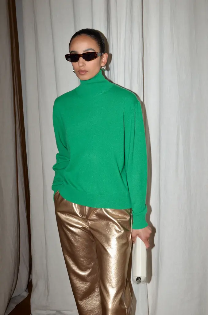 Collectors Club Turtleneck green