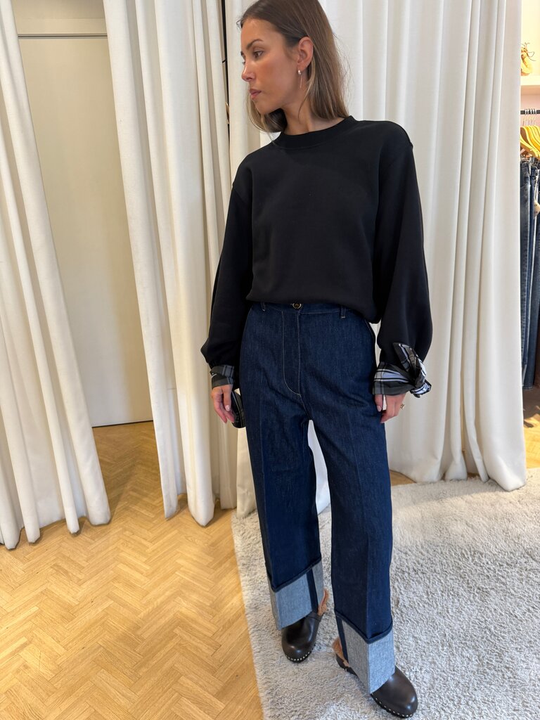Patou Knot cuff sweatshirt