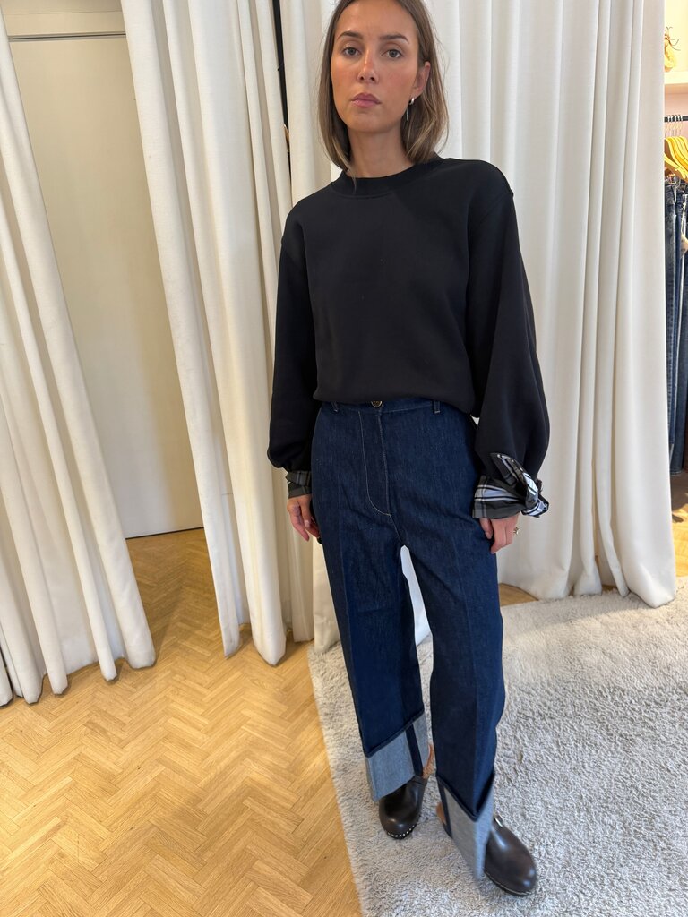 Patou Knot cuff sweatshirt