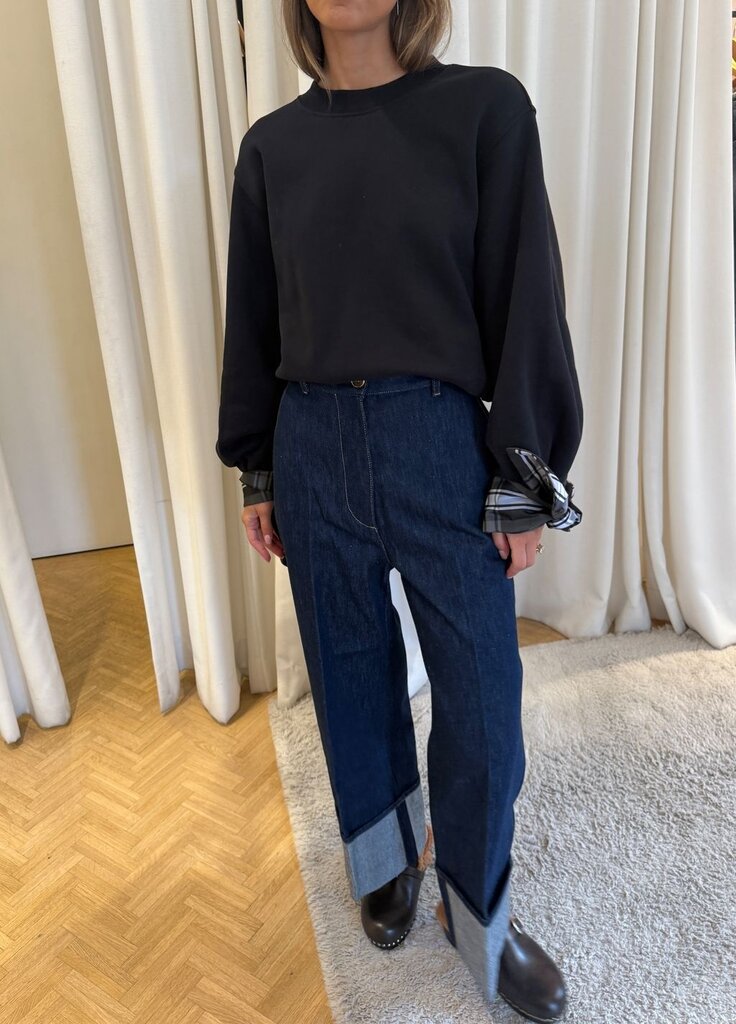 Patou Knot cuff sweatshirt