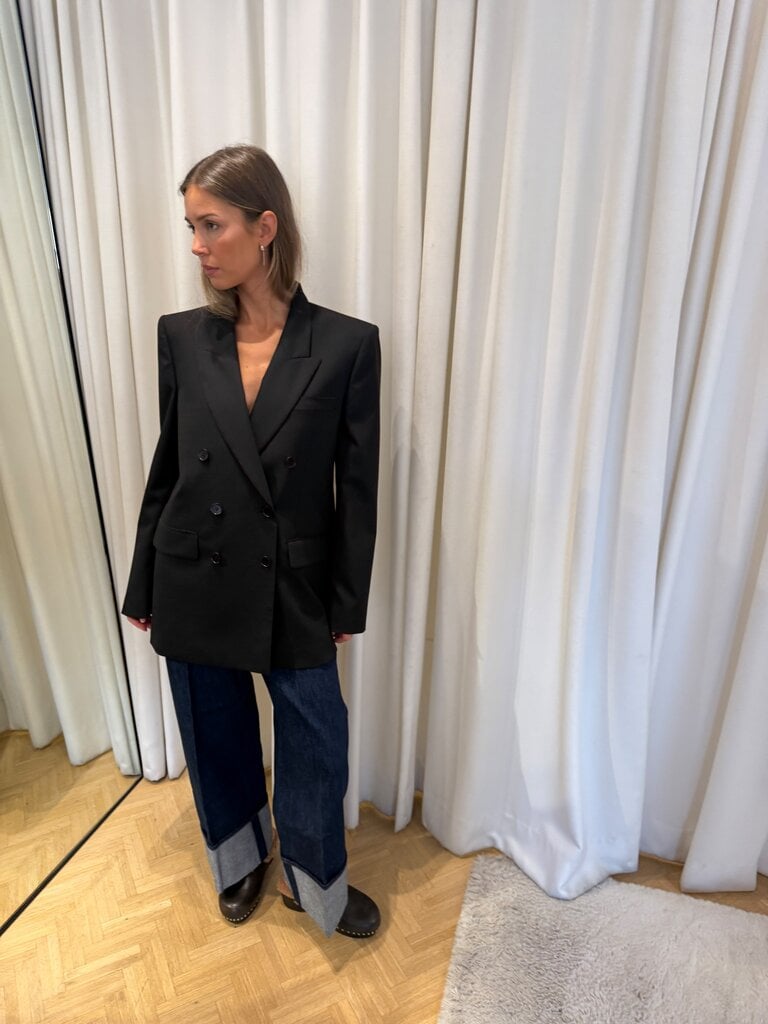 MSGM Fitted black blazer