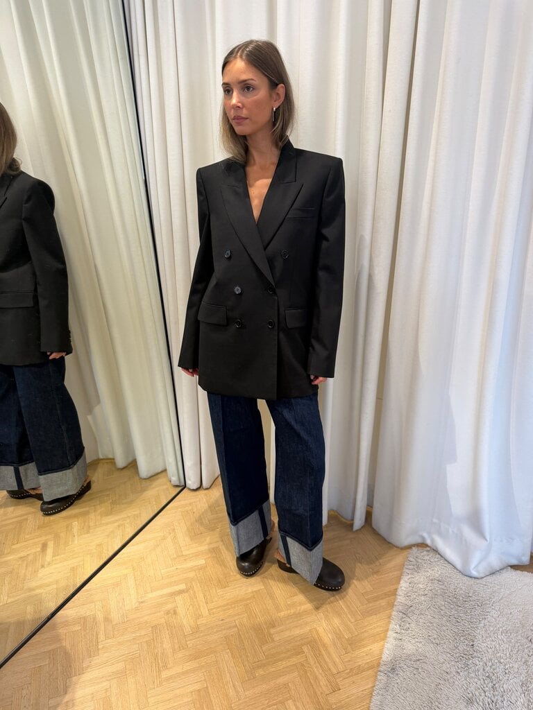 MSGM Fitted black blazer