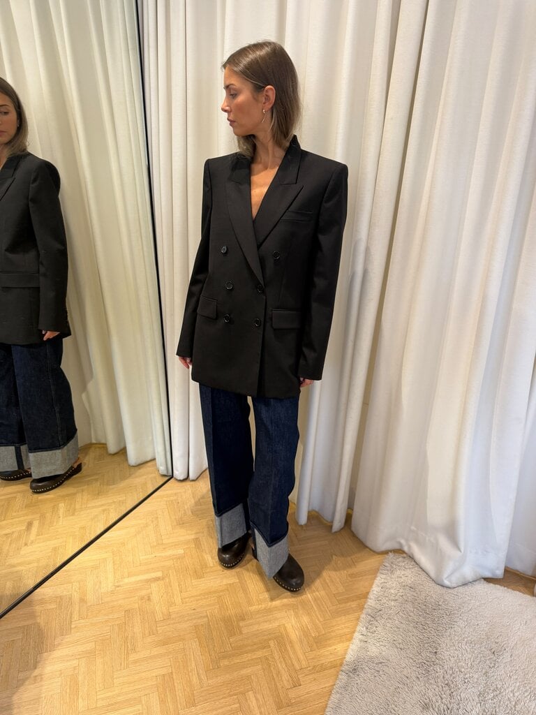 MSGM Fitted black blazer