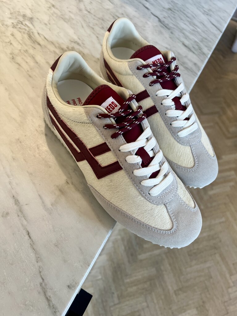 Pro-keds Racer 77 ivory bordeaux