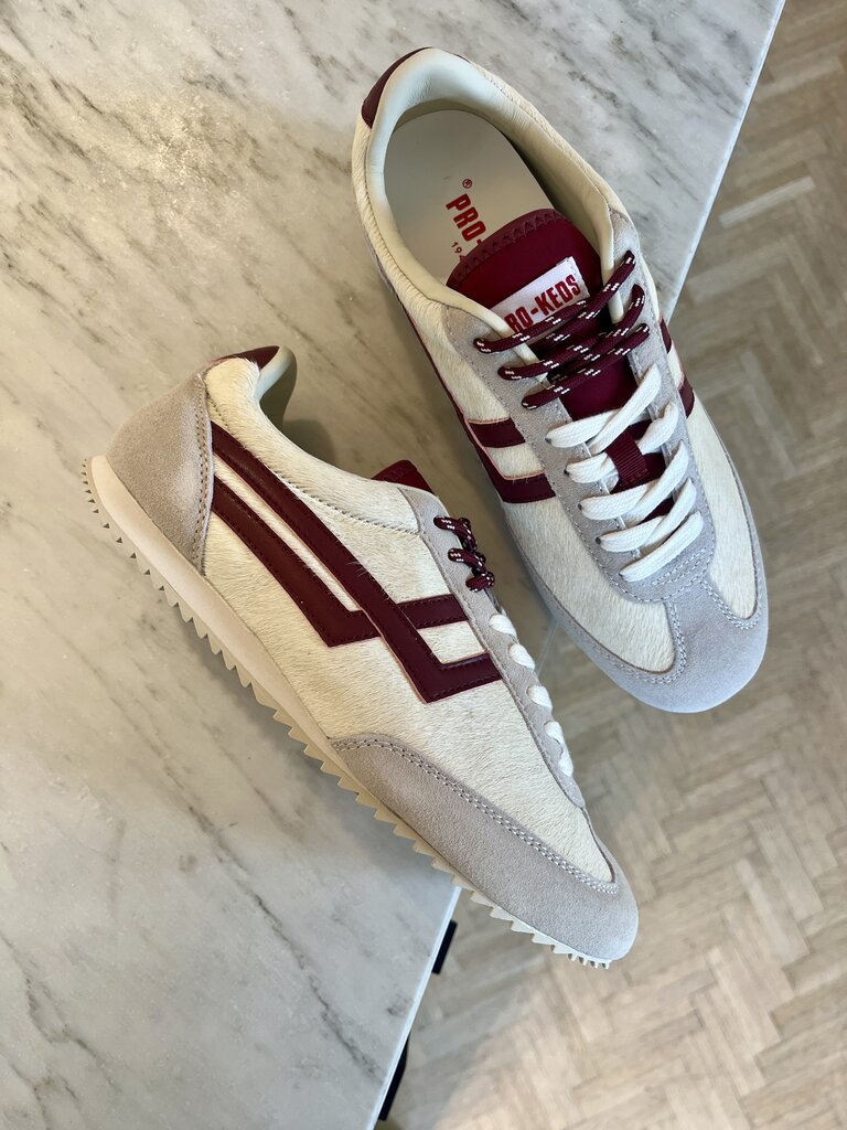 Pro-keds Racer 77 ivory bordeaux