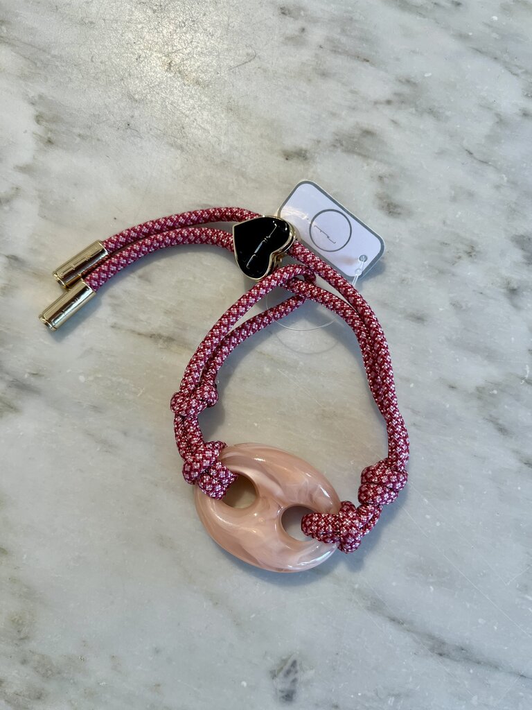 Nilu Pig bracelet pink&fuxia