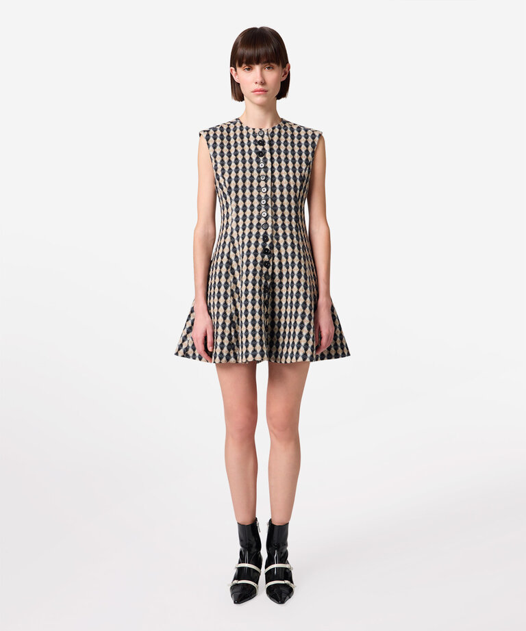 MSGM Harlequin dress