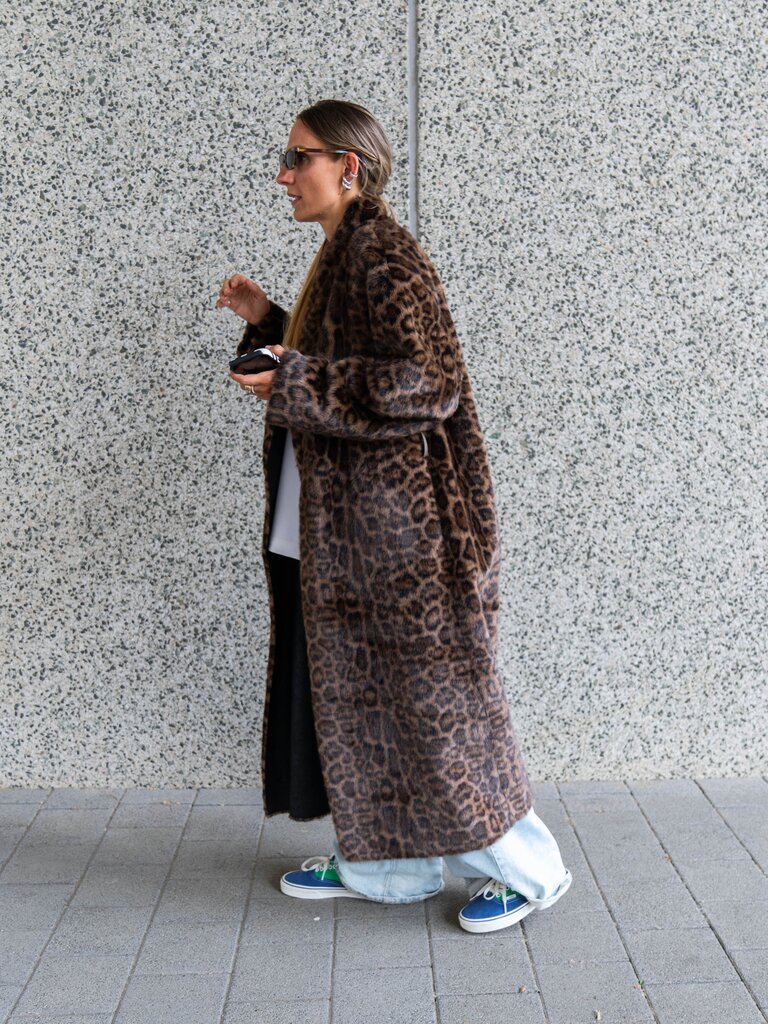 Rhune Millie Coat Leopard