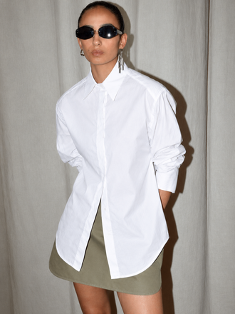 Collectors Club White adjustable blouse