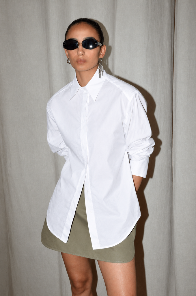 Collectors Club White adjustable blouse