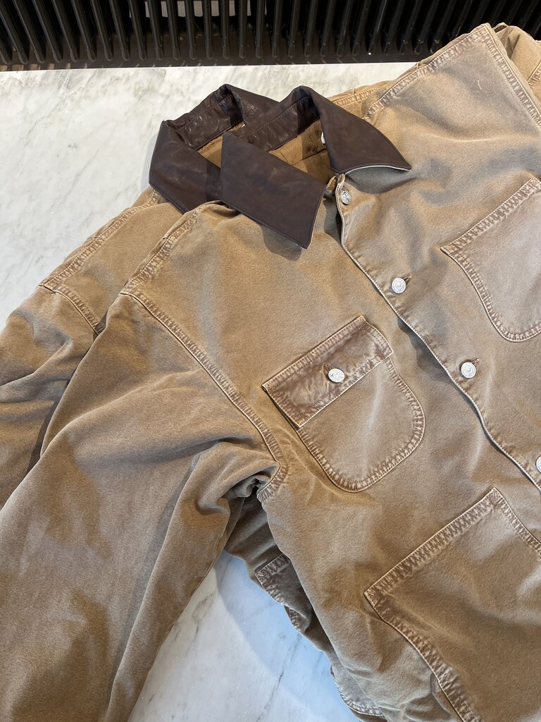 Nine in the morning Work jacket camel
