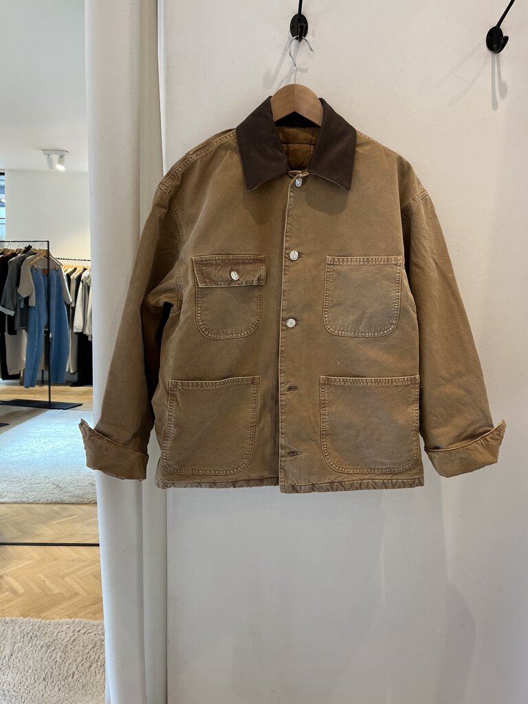 Nine in the morning Work jacket camel