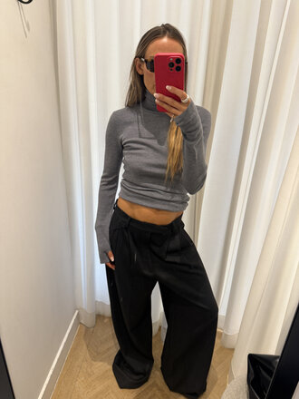 Rhune Oona pants twill darkgrey