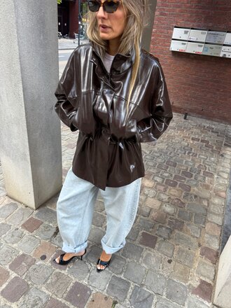Rhune Fjord Jacket Dark Brown