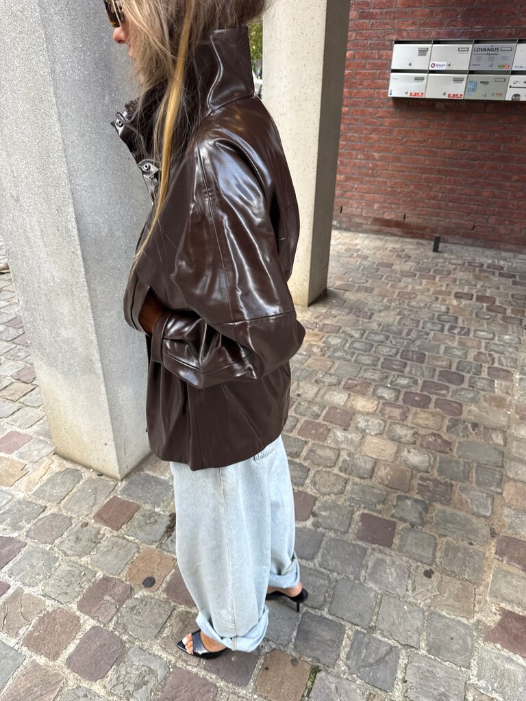 Rhune Fjord Jacket Dark Brown