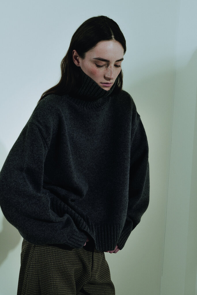 Rhune Alba knit dark grey