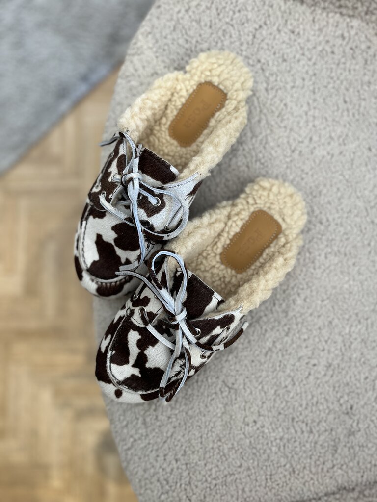 Posa Mule loafer fur cow