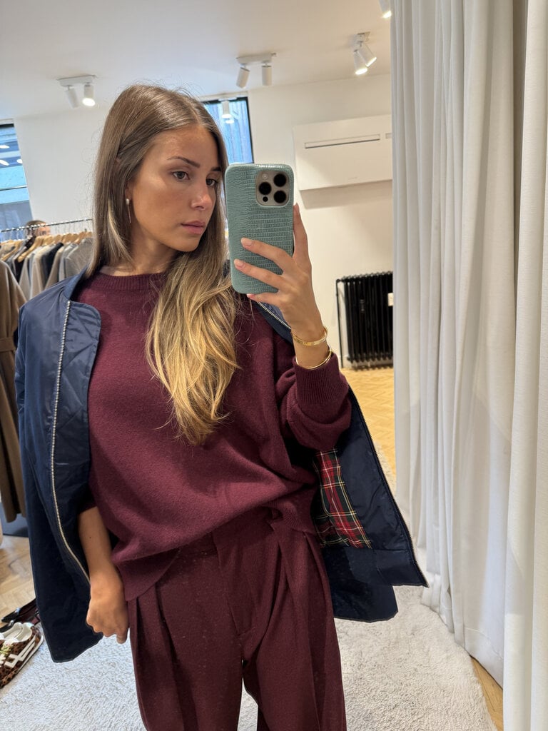 Raff Cashmere knit bordeaux