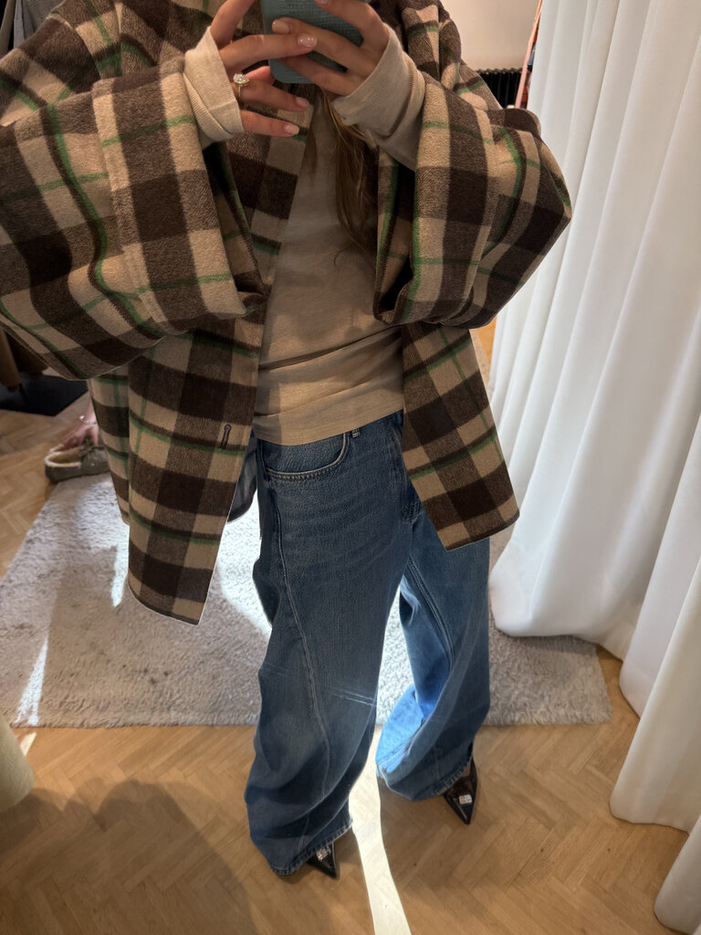 Studio Clique Wool tartan jacket