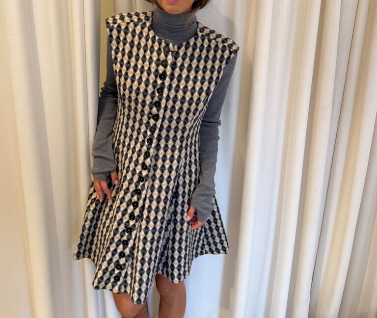MSGM Harlequin dress