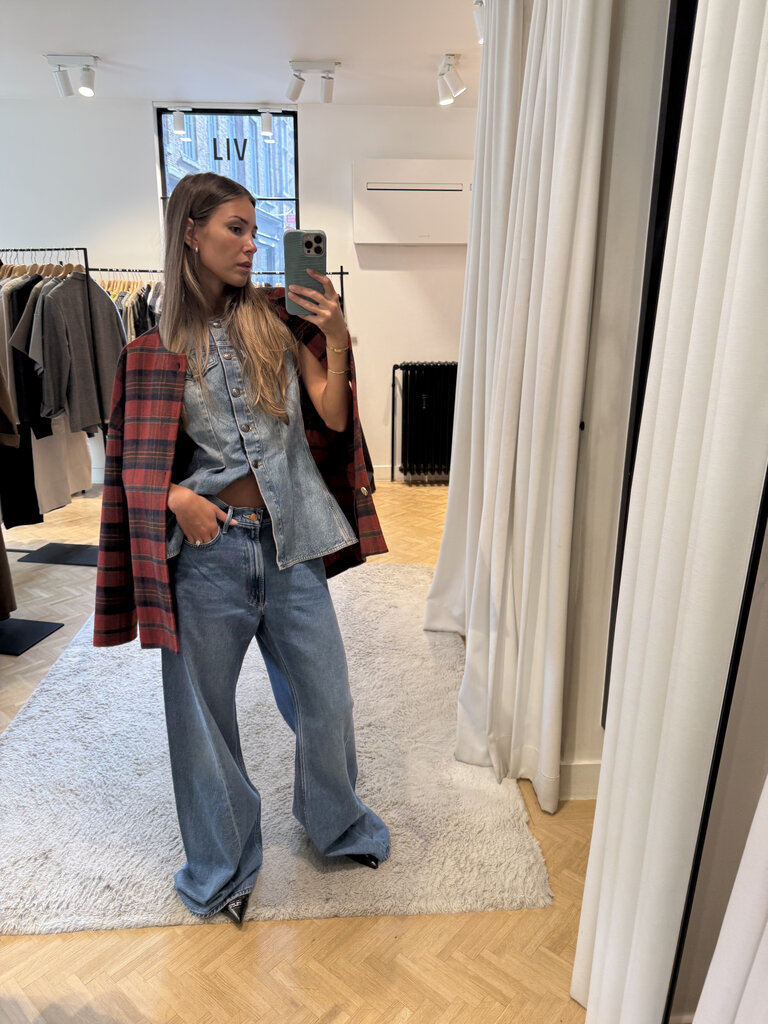 Rhune Ulla coat tartan